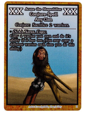 Acuna the Shapeshifter