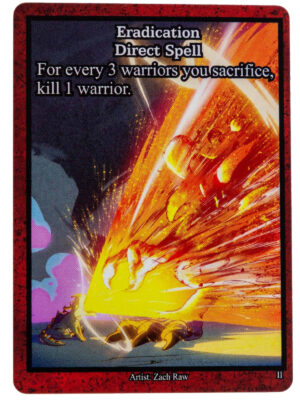 Eradication