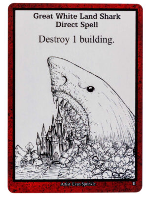 Great White Land Shark