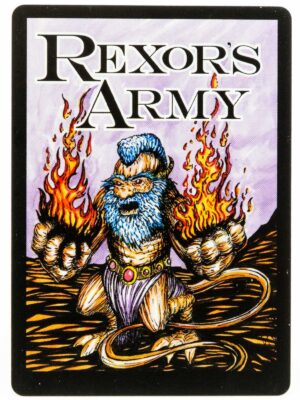 Rexors Army Card Back