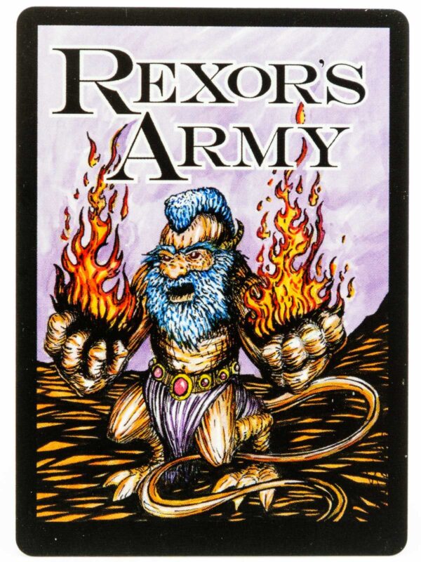 Rexors Army Card Back