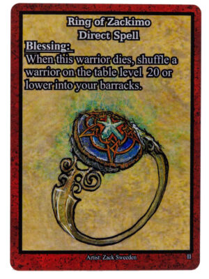 Ring of Zackimo