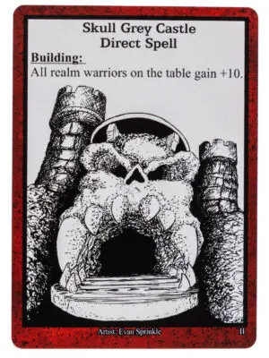 Skull Grey Castle