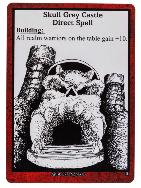 Skull Grey Castle