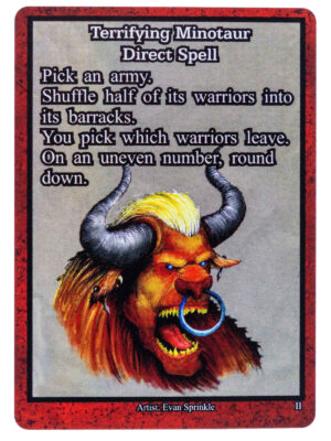 Terrifying Minotaur