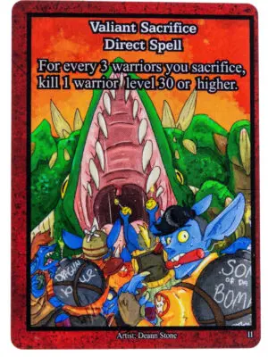 Valiant Sacrifice